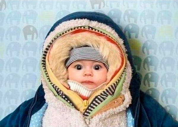ребенку холодно