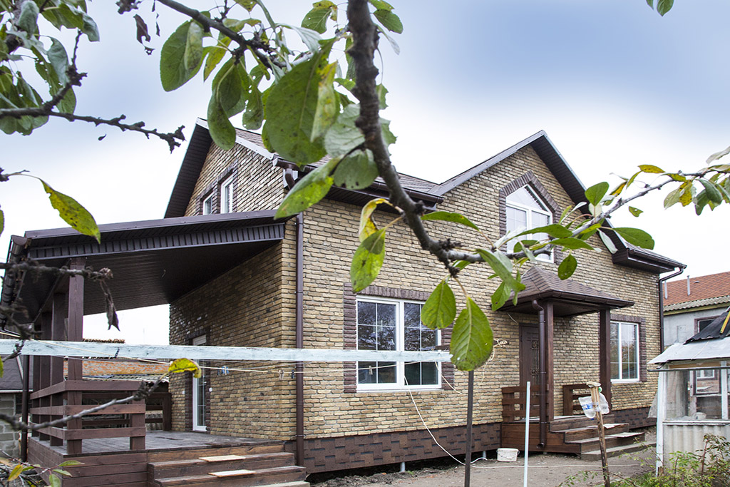 канадский дом в Миргороде - готовый объект компании Украинский дом