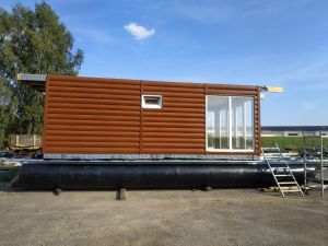 Дом на воде в городе Бремен