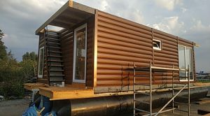 Дом на воде в городе Бремен