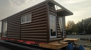 Дом на воде в городе Бремен