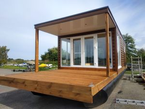 Дом на воде в городе Бремен