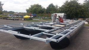 Дом на воде в городе Бремен