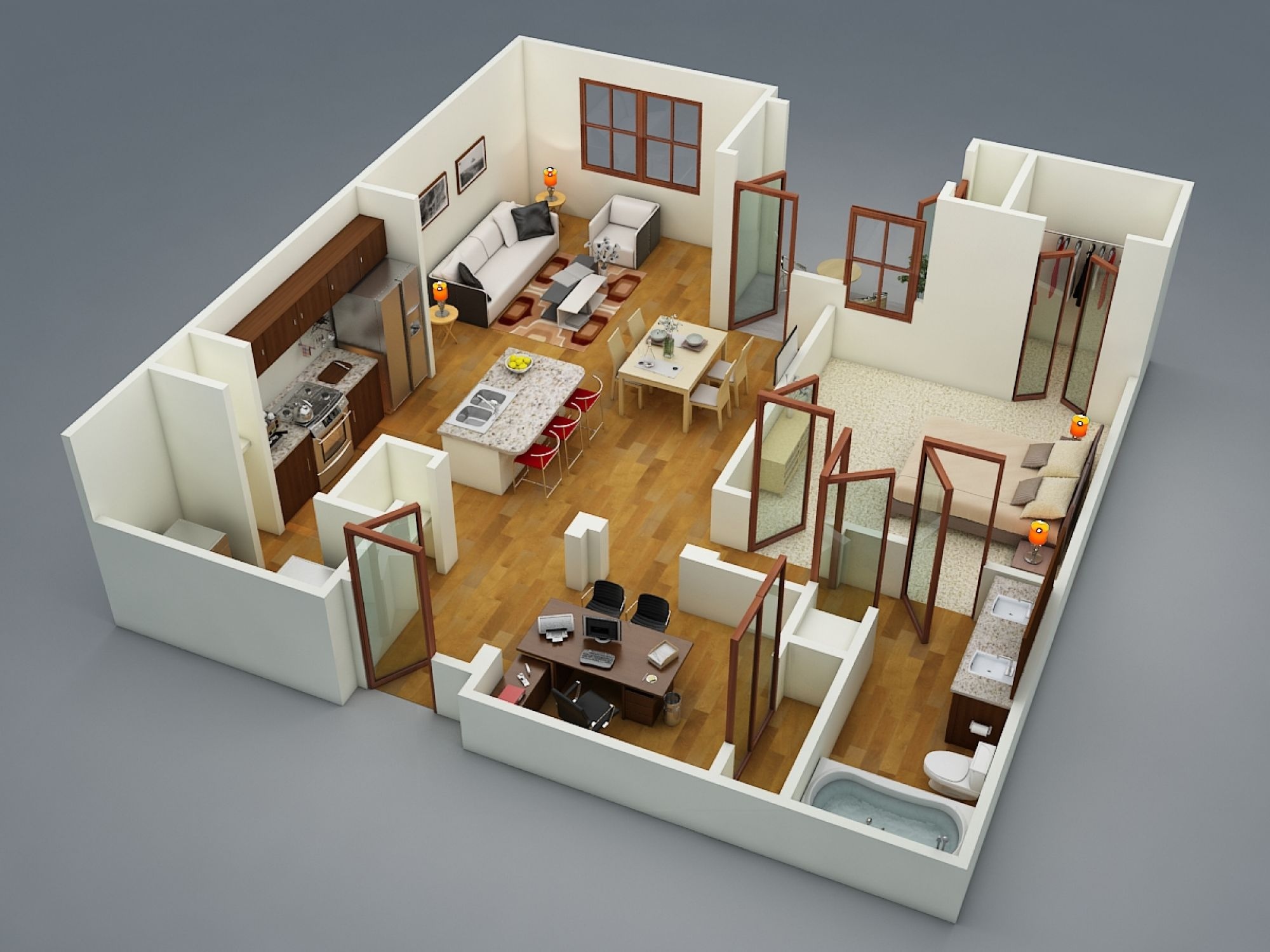моделирование проекта дома