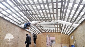 Канадский дом из сип панелей - объект компании &rdquo;Украинский дом&rdquo; в Херсоне - перекрытие