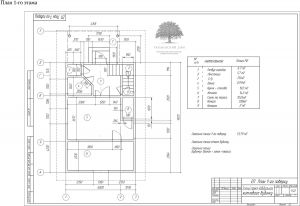 Канадский дом из сип панелей - объект компании &rdquo;Украинский дом&rdquo; в Херсоне - план 1 этажа