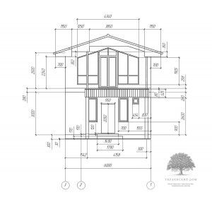 Канадский дом из сип панелей - объект компании &rdquo;Украинский дом&rdquo; в Херсоне - эскизный проект